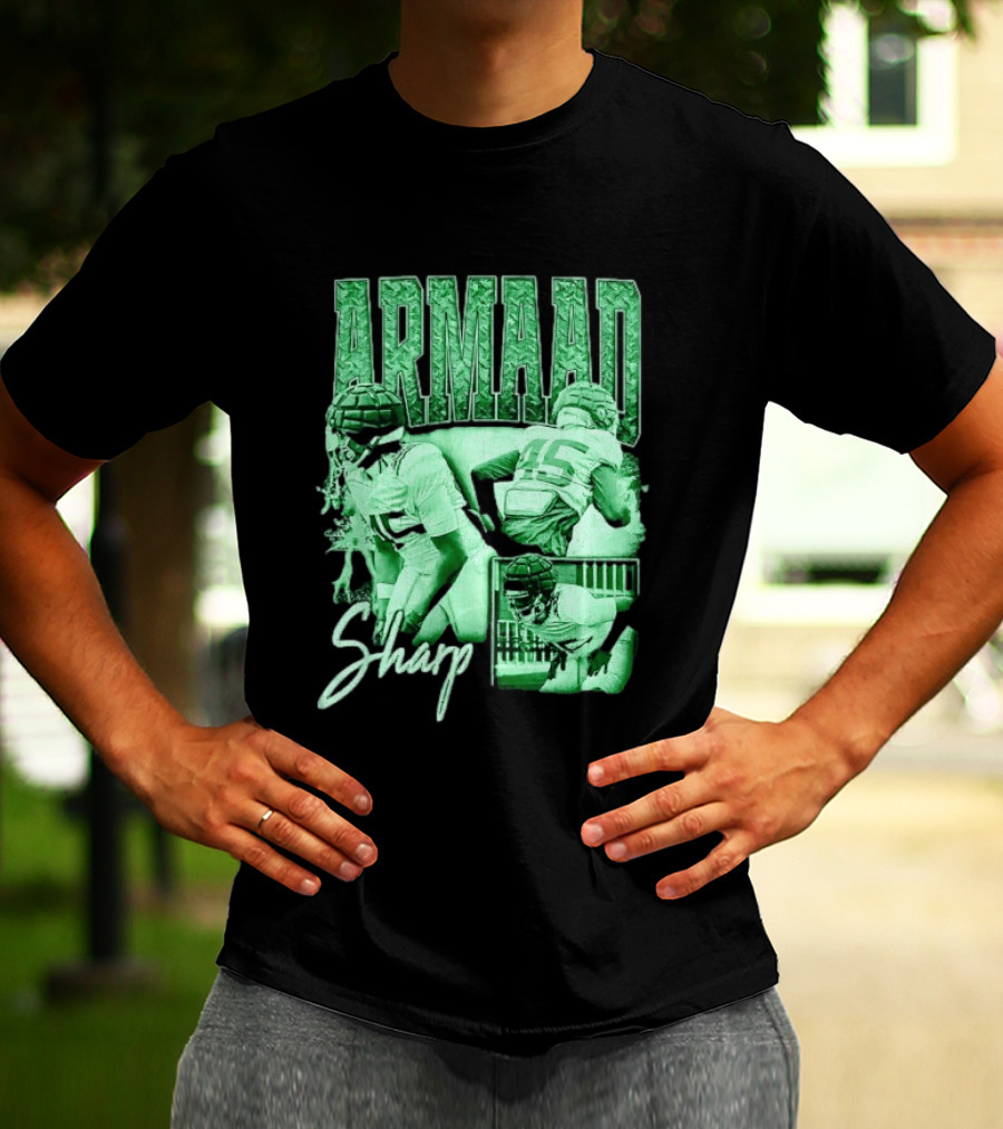 Armaad Sharp Football Player Athlete Sports T-Shirt
