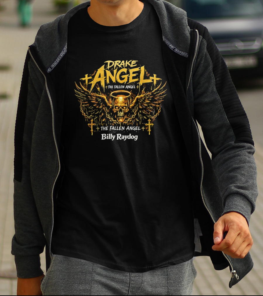 Drake Angel The Fallen Angel Billy Raydog T-Shirt