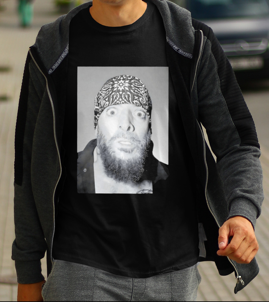 Mark Briscoe Yearbook Photo Bandana T-Shirt