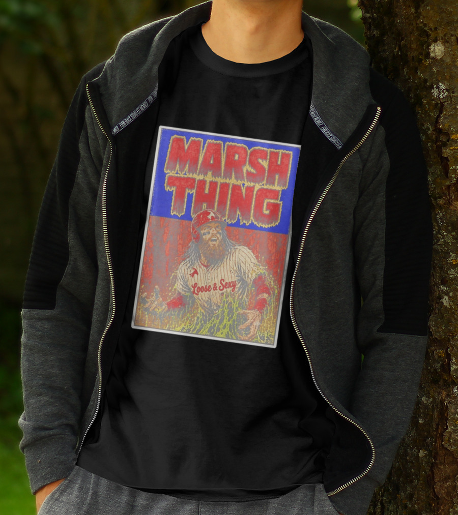 Marsh Thing Brandon Marsh Philadelphia Phillies Loose Sexy T-Shirt