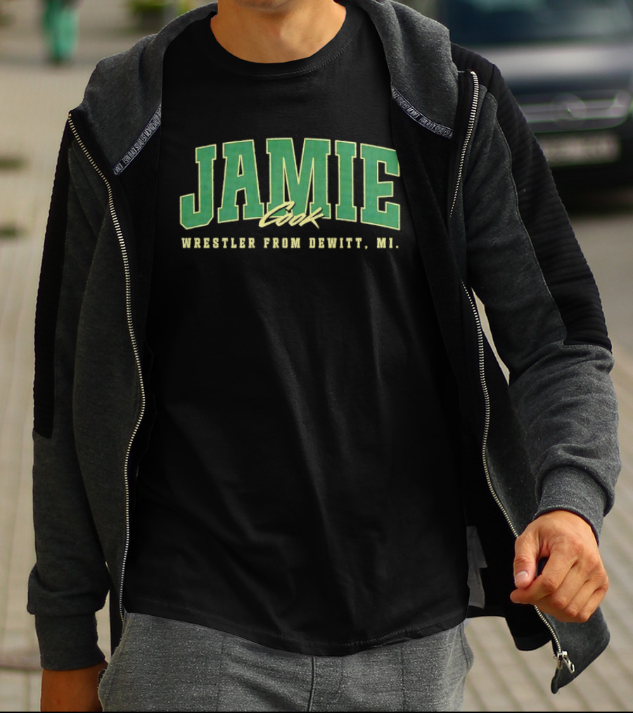 Jamie Cook Wrestler From DeWitt MI T-Shirt
