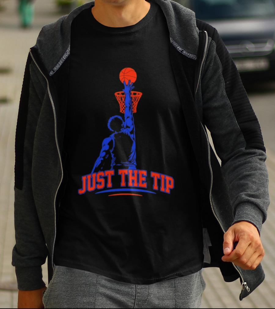 OG Anunoby Knicks Just The Tip Basketball Dunk T-Shirt