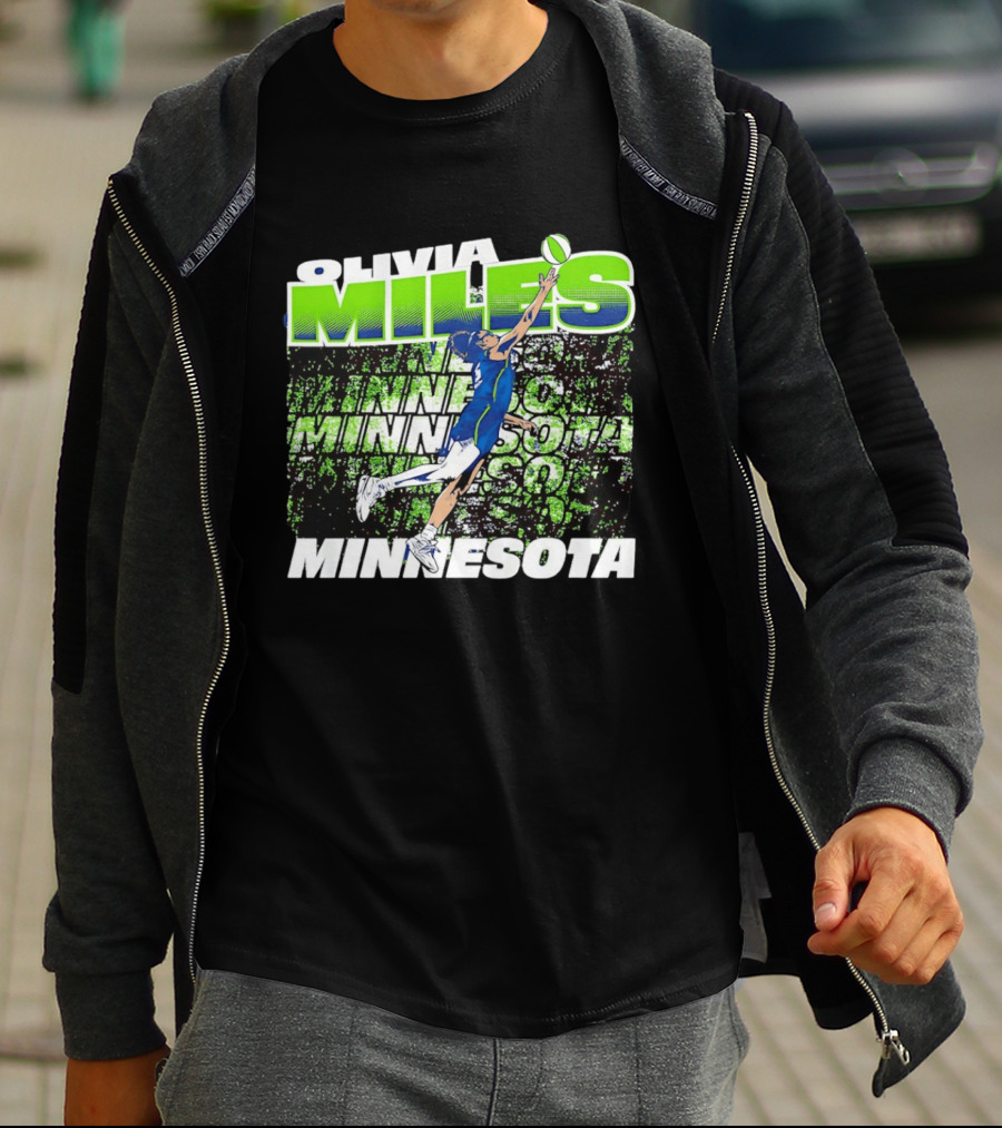 Olivia Miles Minnesota Basketball Street T-Shirt