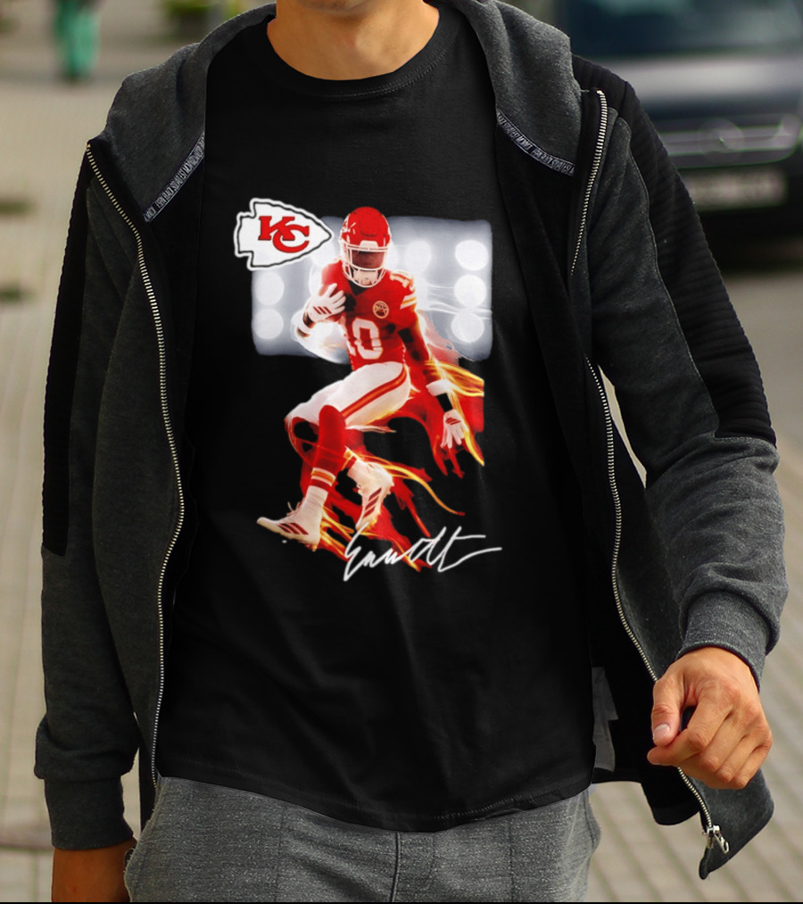 Kansas City Chiefs Emmett Johnson Rookie Legacy KC Football T-Shirt