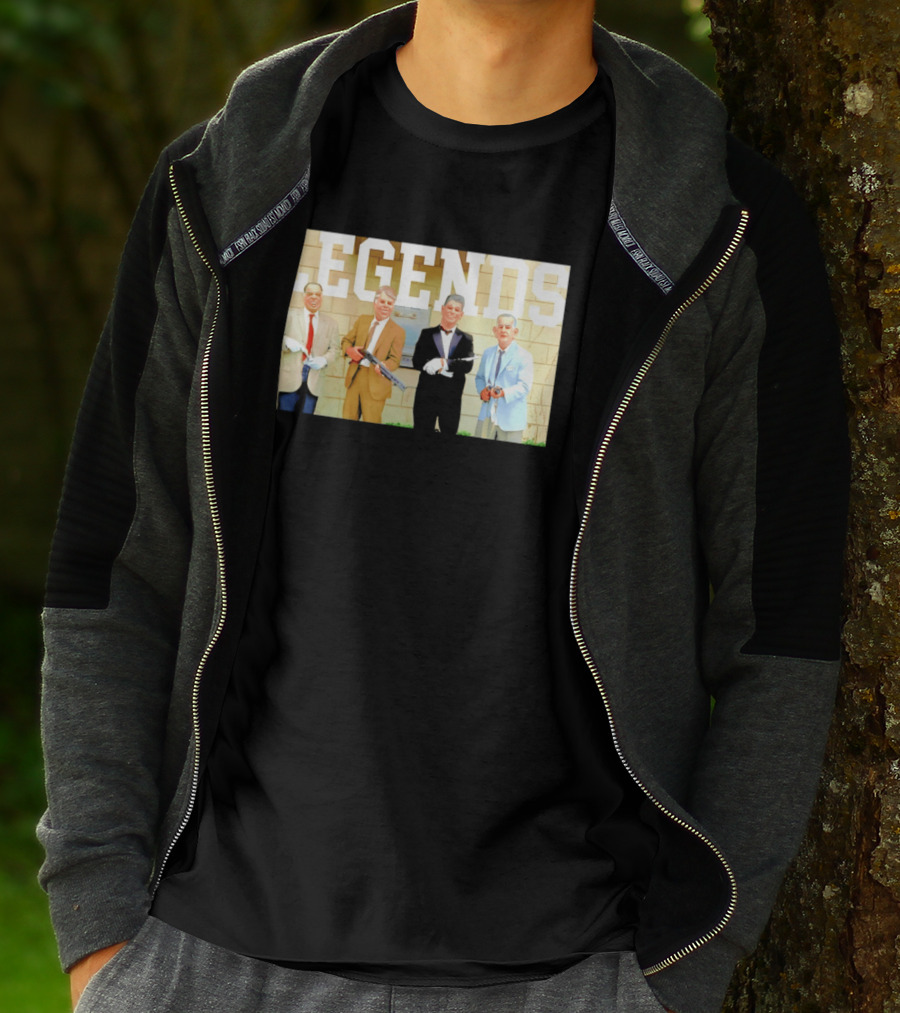 LEGENDS Ex Presidents Point Break Presidential Masks T-Shirt