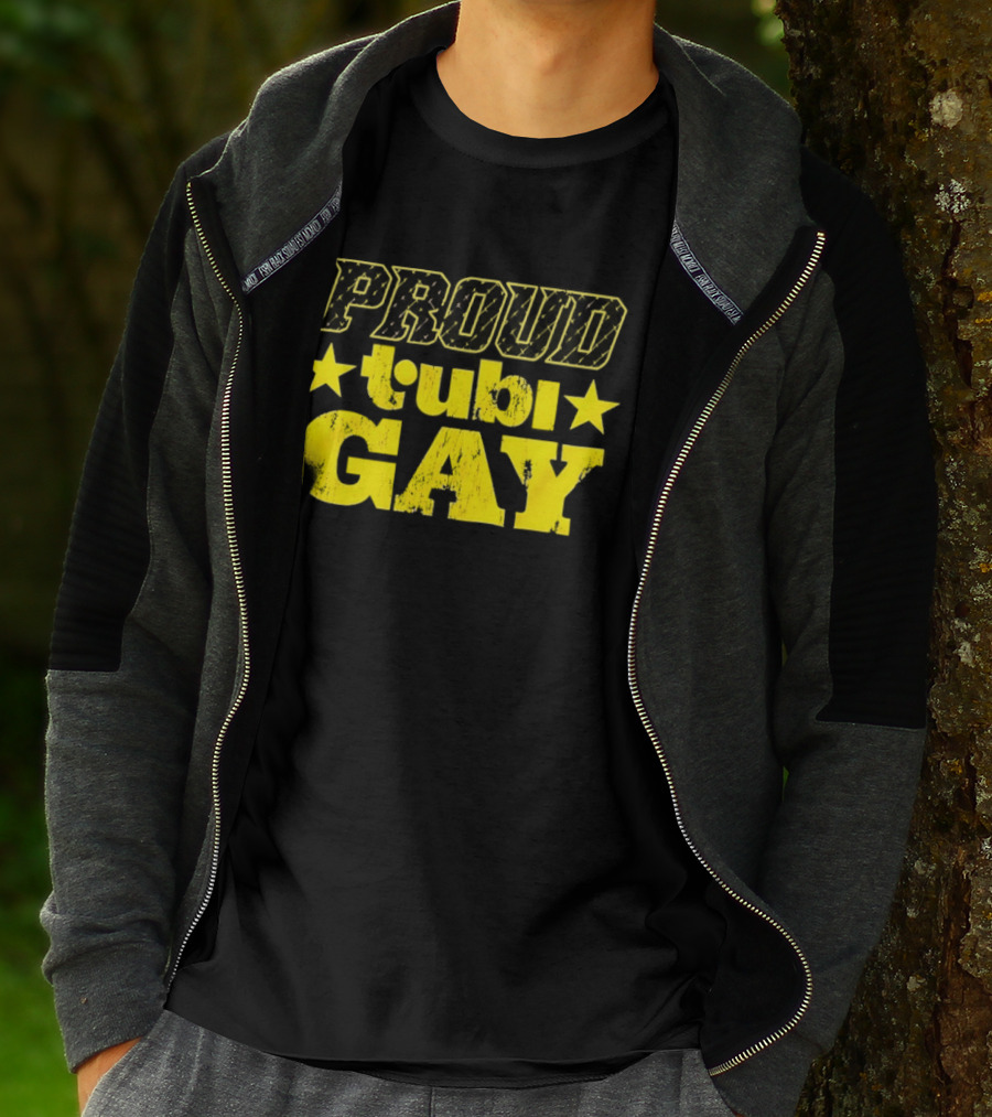Proud Tubi Gay LGBTQ Pride Streaming Movies T-Shirt