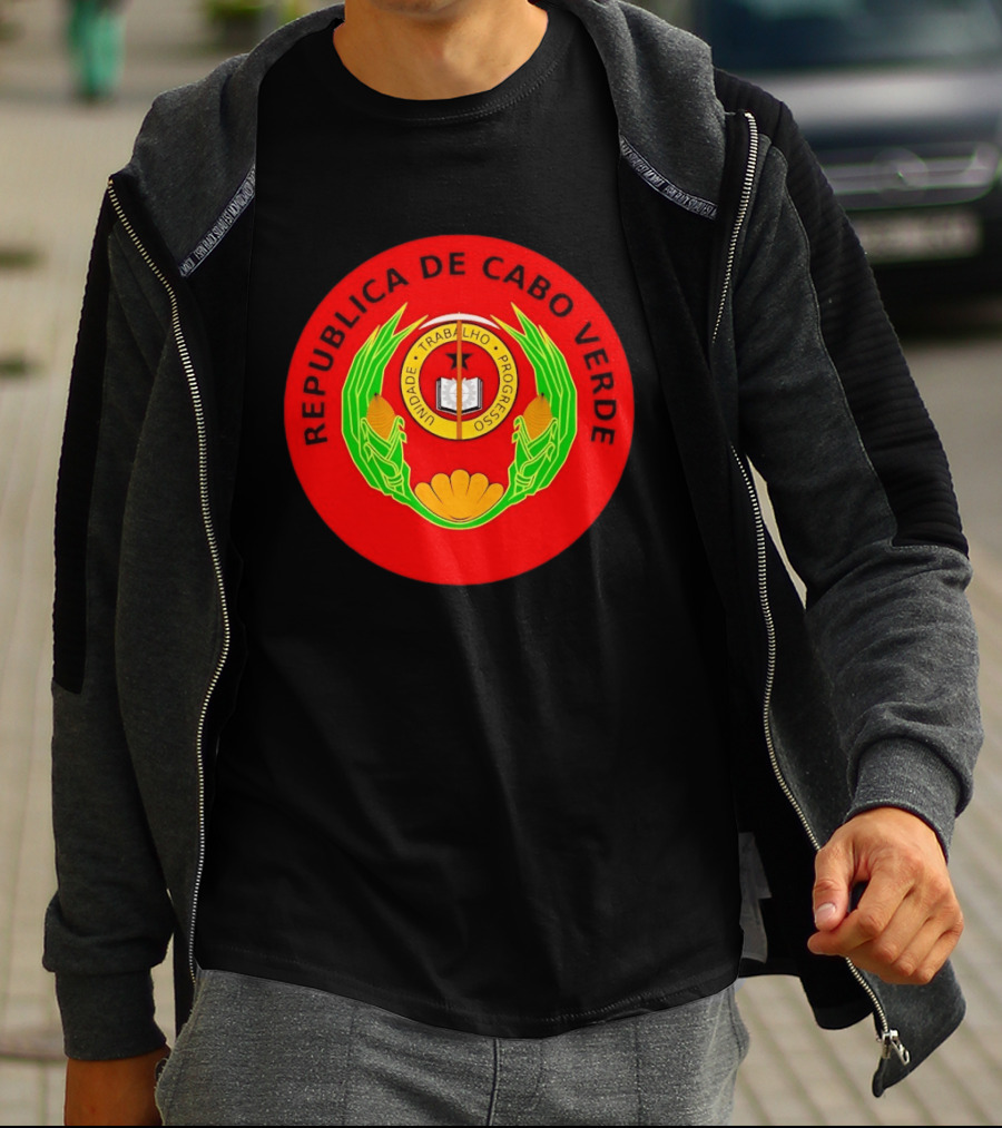 Republica De Cabo Verde Unidade Trabalho Progresso T-Shirt