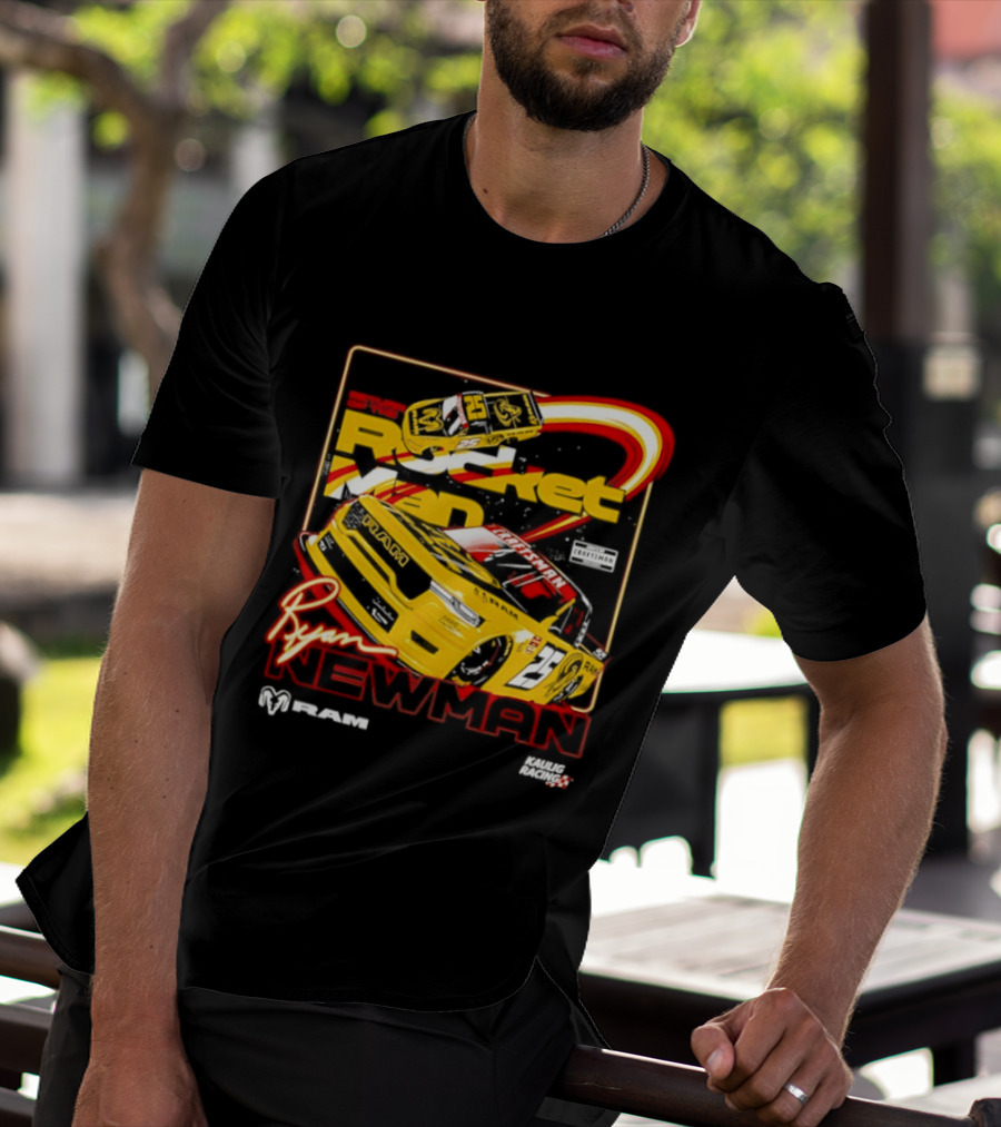 Ryan Newman Rocket Man 25 Kaulig Racing Ram NASCAR T-Shirt