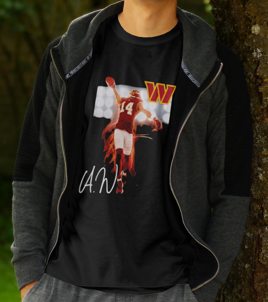 Washington Commanders Antonio Williams 14 AW Football Legacy Rookie T-Shirt