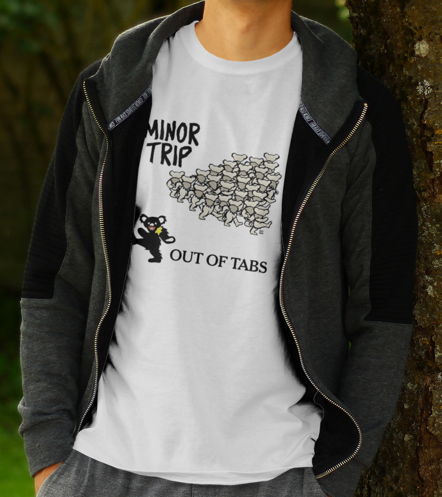 Grateful Dead Dancing Bears Minor Trip Out Of Tabs T-Shirt