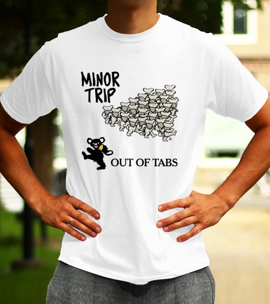 Grateful Dead Dancing Bears Minor Trip Out Of Tabs T-Shirt
