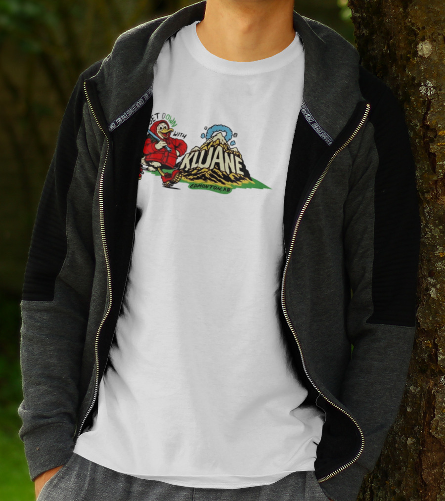 Get Down With Kluane Duck Edmonton AB T-Shirt
