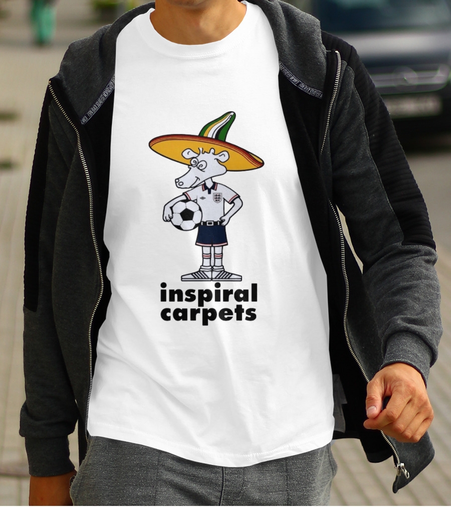 Inspiral Carpets Madchester Mexico 86 World Cup T-Shirt