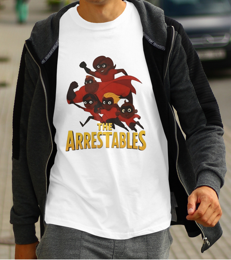 The Arrestables Family Team Superhero T-Shirt