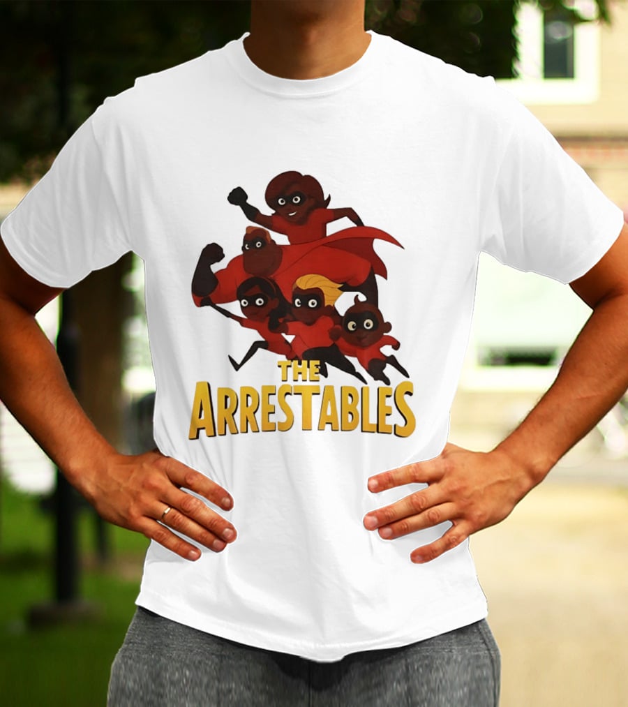 The Arrestables Family Team Superhero T-Shirt