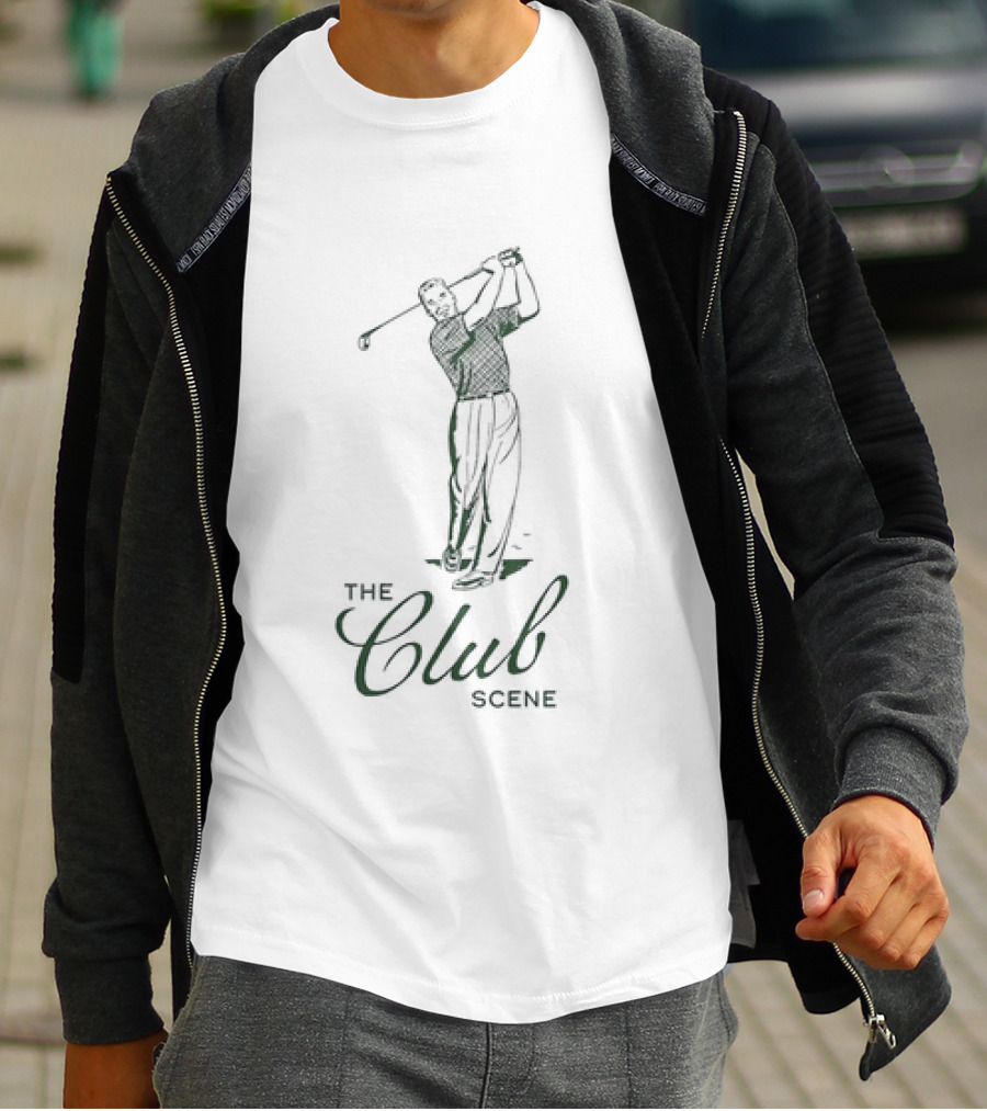 The Club Scene Golf Swing Iconic Player T-Shirt