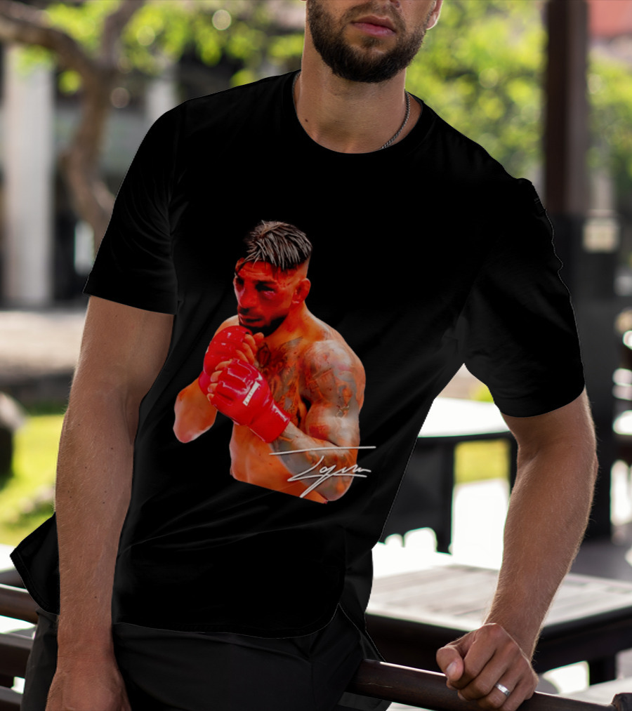 Ilia Topuria Signature Series MMA Fighter T-Shirt