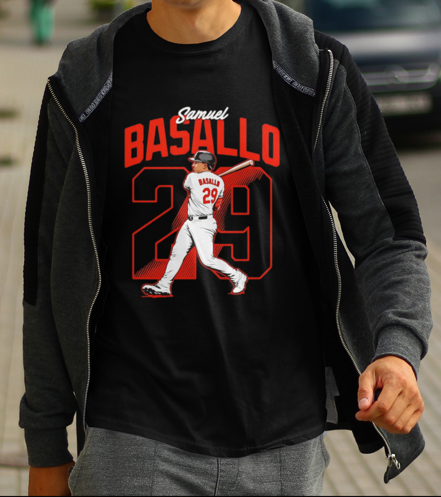 Samuel Basallo 29 Baltimore Orioles Baseball Player T-Shirt