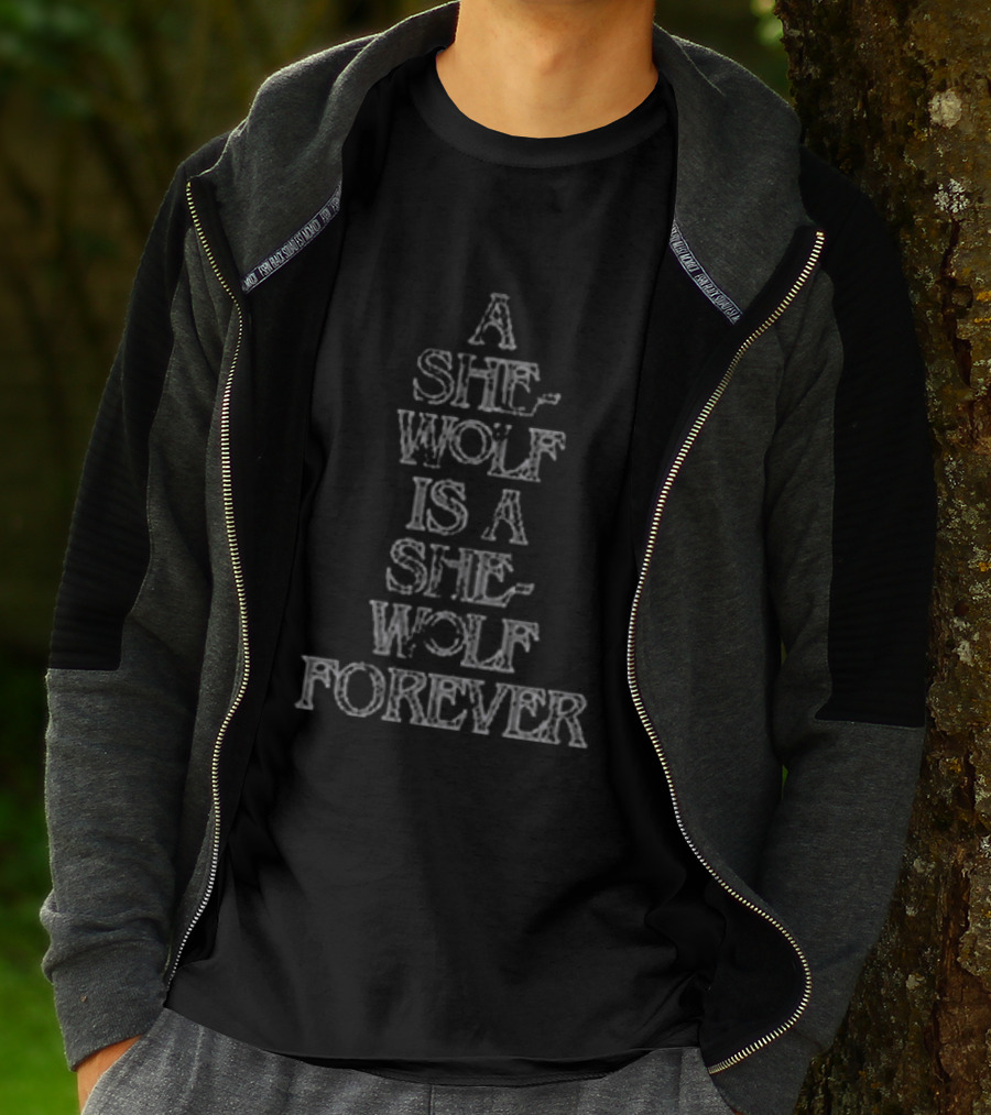 Shakira A She Wolf Is A She Wolf Forever Lmynl World Tour 2026 T-Shirt