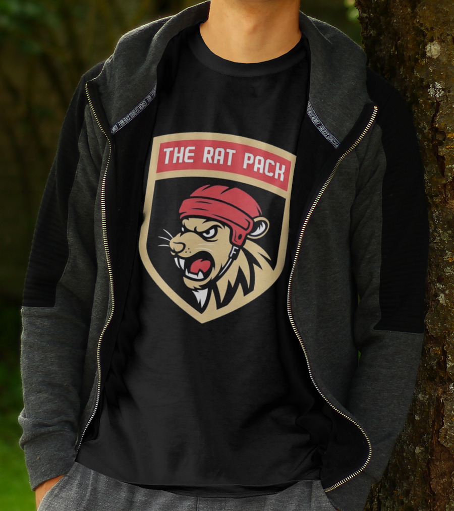 The Rat Pack Hockey Lion T-Shirt