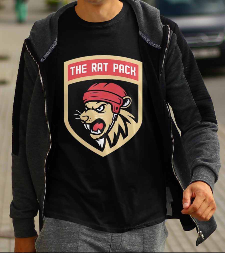 The Rat Pack Hockey Lion T-Shirt