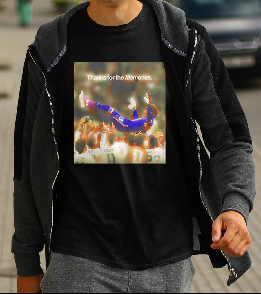 Guillermo Ochoa Thanks For The Memories Soccer Celebration T-Shirt
