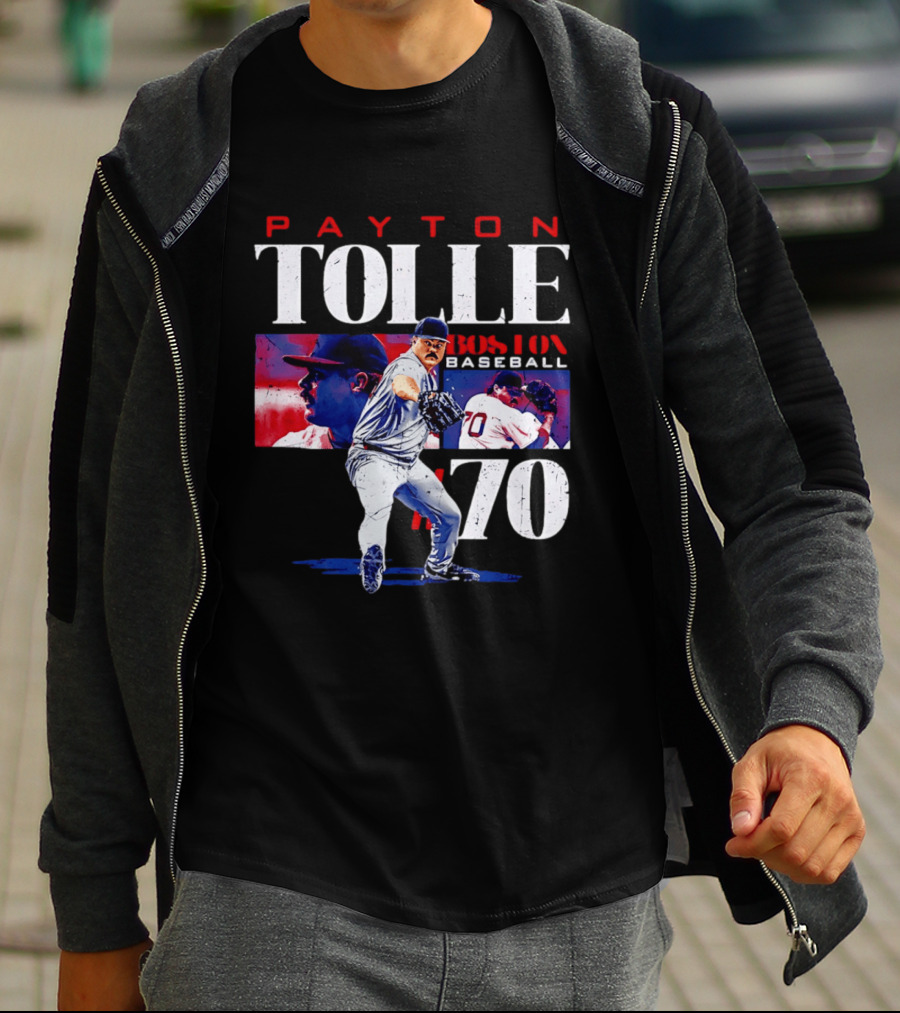 Boston Red Sox Payton Tolle 70 MLB Baseball T-Shirt