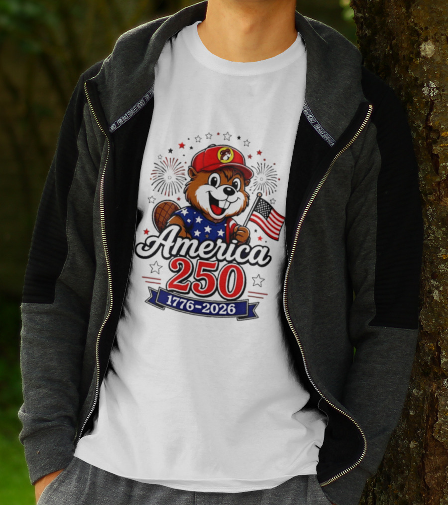 Buc Ee's 1776 2026 America 250 Years Of Freedom Celebration T-Shirt