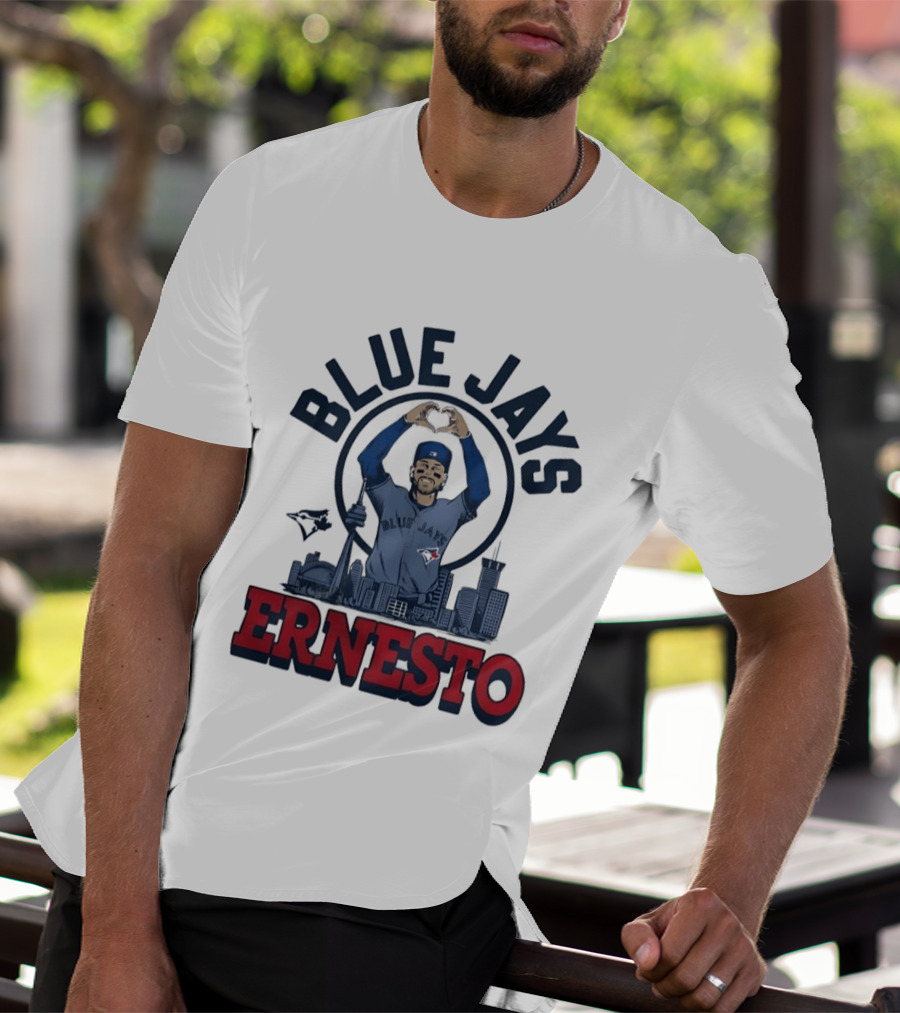 Toronto Blue Jays Skyline Ernesto Player T-Shirt