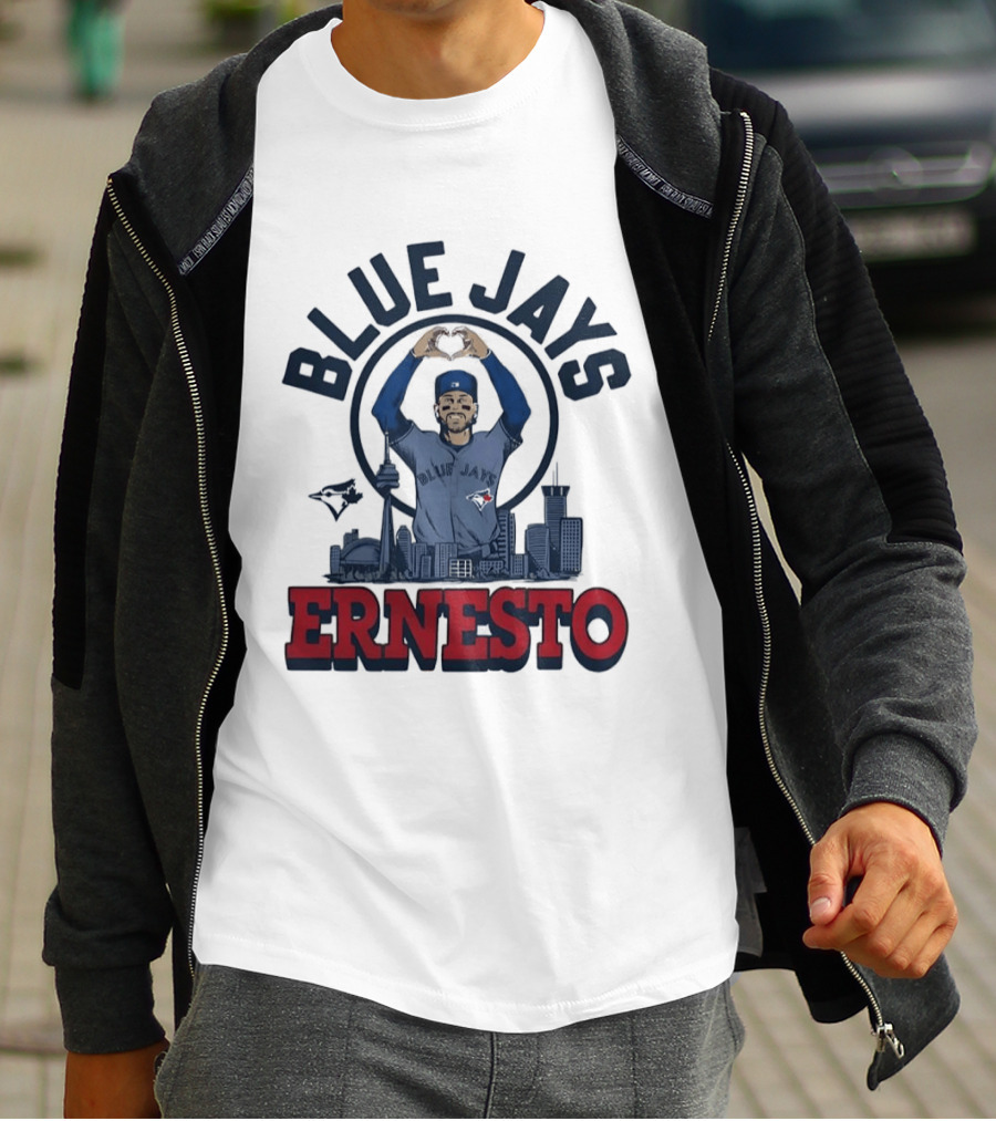 Toronto Blue Jays Skyline Ernesto Player T-Shirt