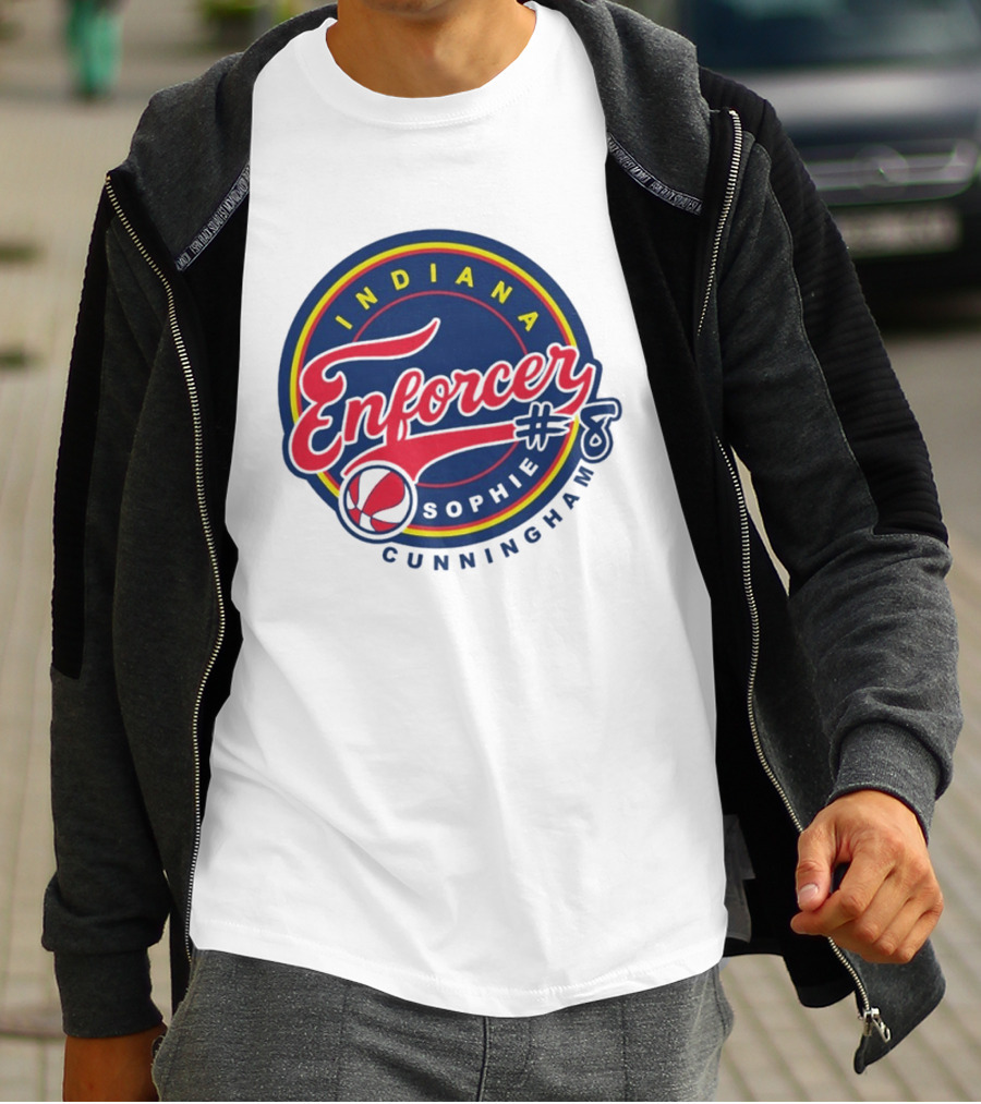 Indiana Enforcer Sophie Cunningham #8 T-Shirt