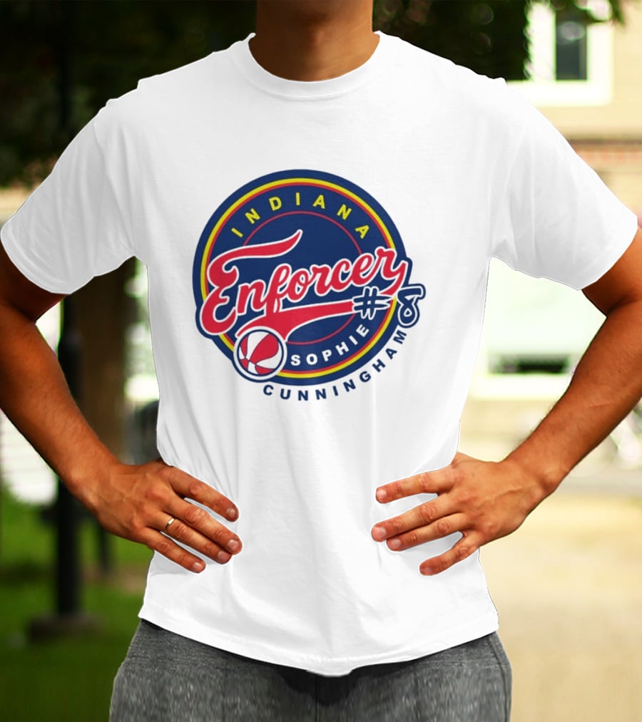Indiana Enforcer Sophie Cunningham #8 T-Shirt