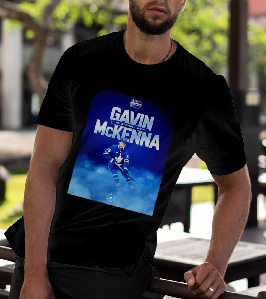 Gavin McKenna 1st Overall Pick 2026 NHL Draft Toronto Maple Leafs T-Shirt