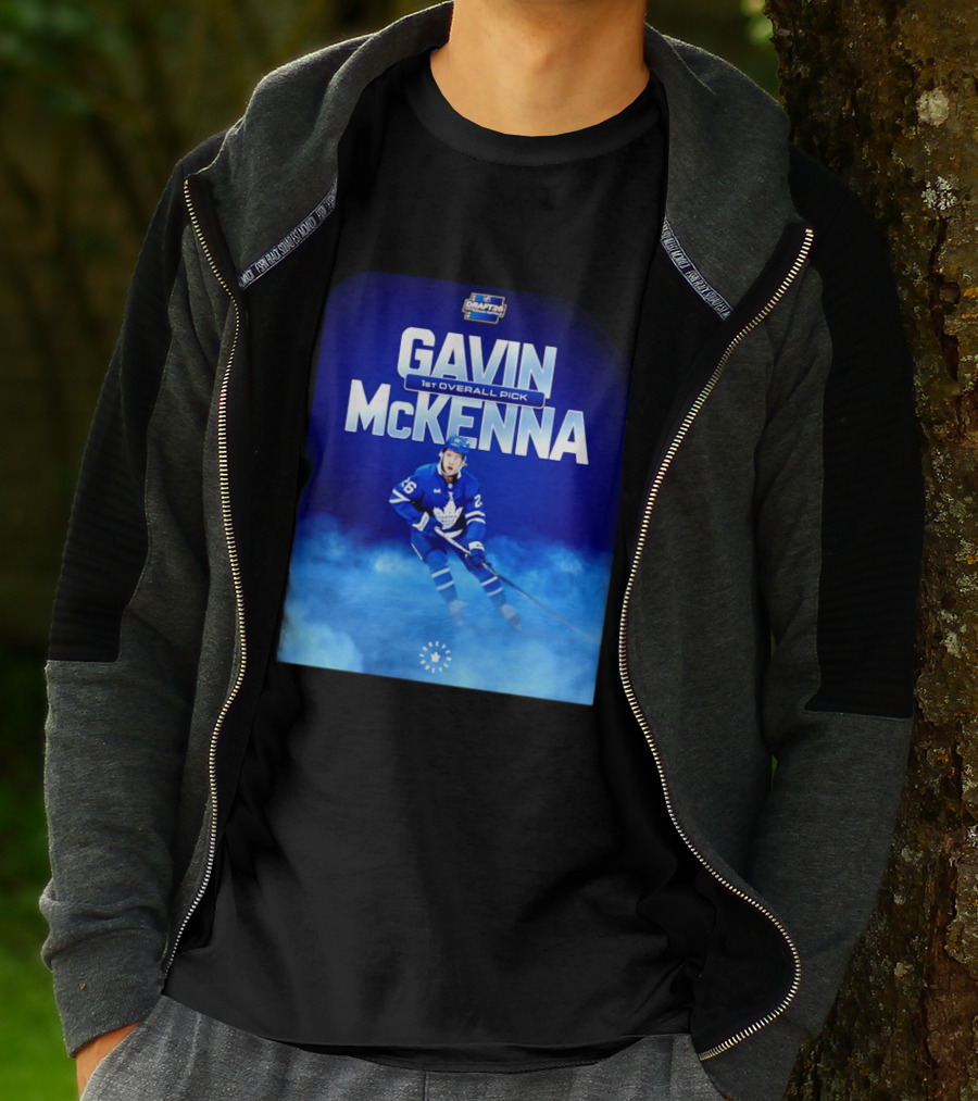 Gavin McKenna 1st Overall Pick 2026 NHL Draft Toronto Maple Leafs T-Shirt