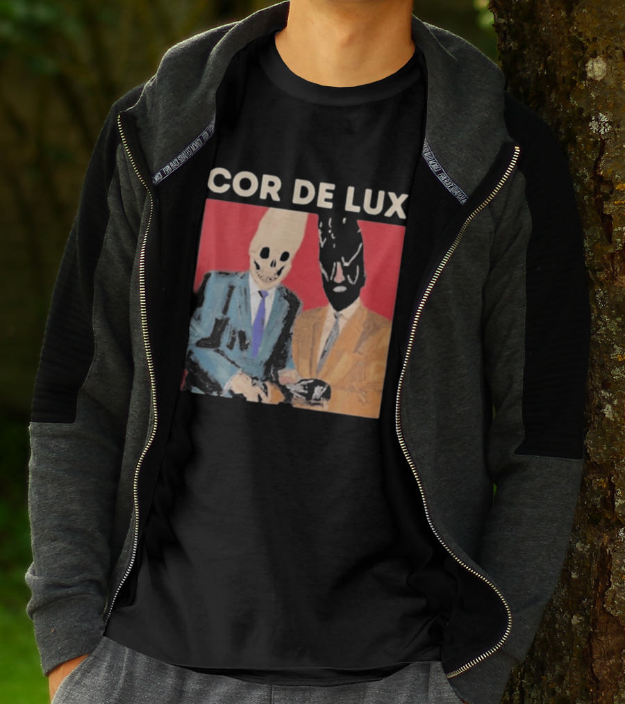 COR DE LUX Surreal Suited Figures T-Shirt