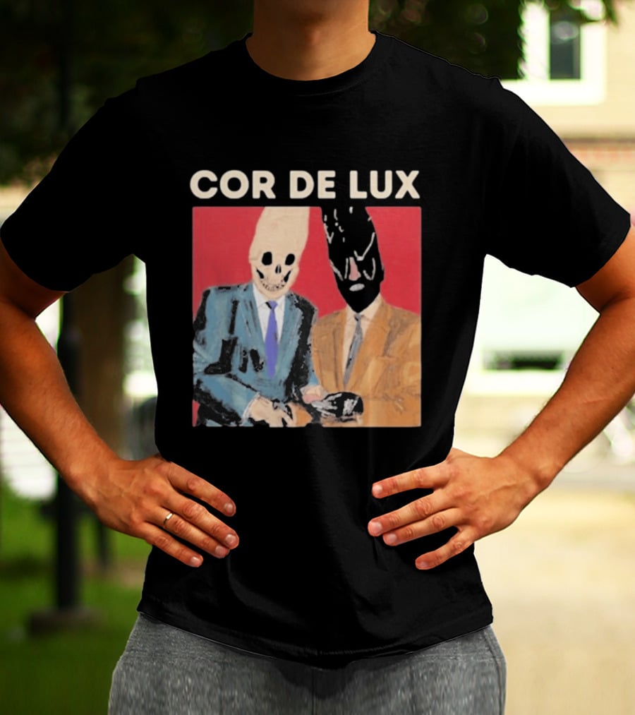 COR DE LUX Surreal Suited Figures T-Shirt
