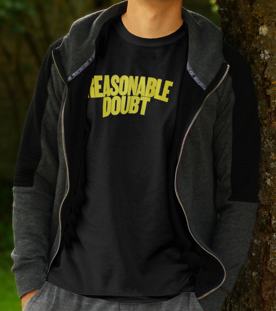 Reasonable Doubt Jay Z Hip Hop Rap Album Classic Bold Yellow T-Shirt