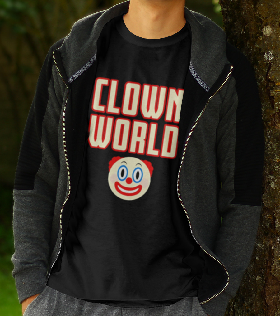 Clown World Satire Humor Iconic Face T-Shirt