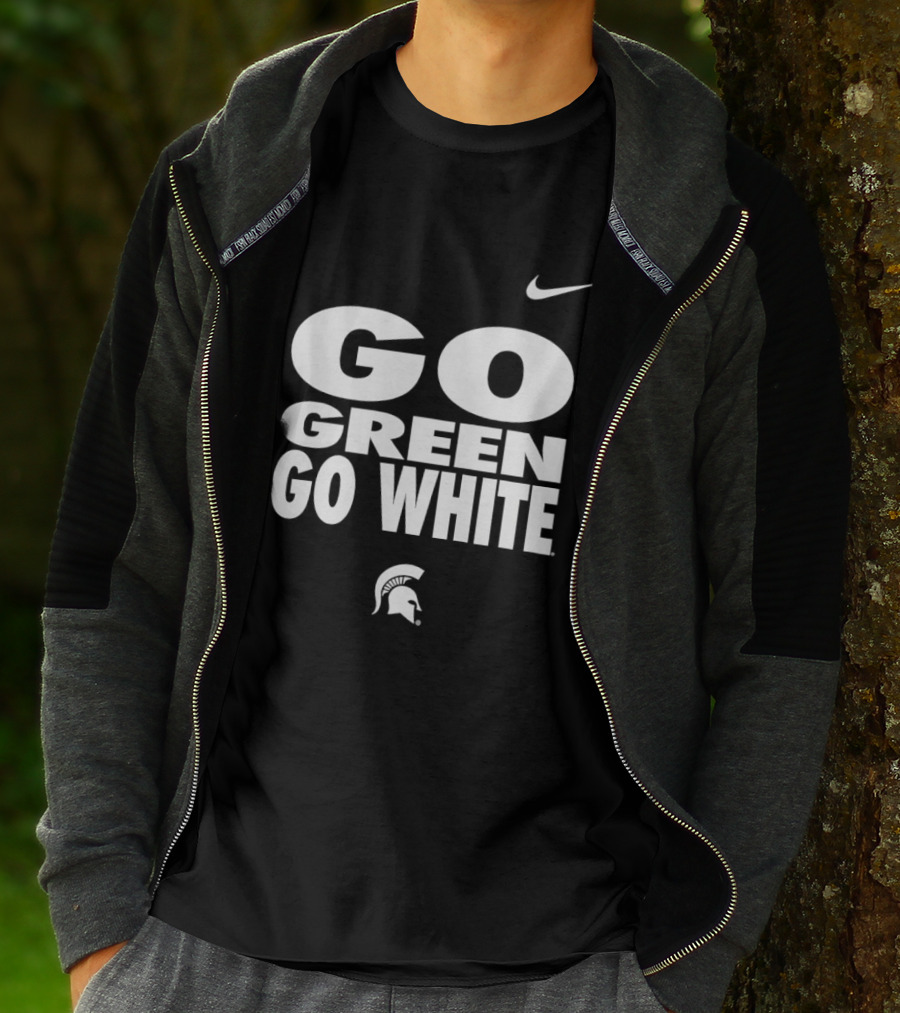 Nike Michigan State Spartans Go Green Go White T-Shirt