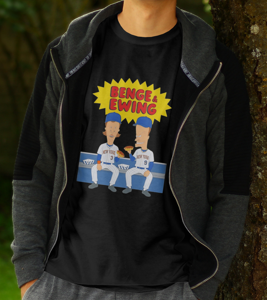 Benge & Ewing New York Mets Beavis And Butt Head T-Shirt