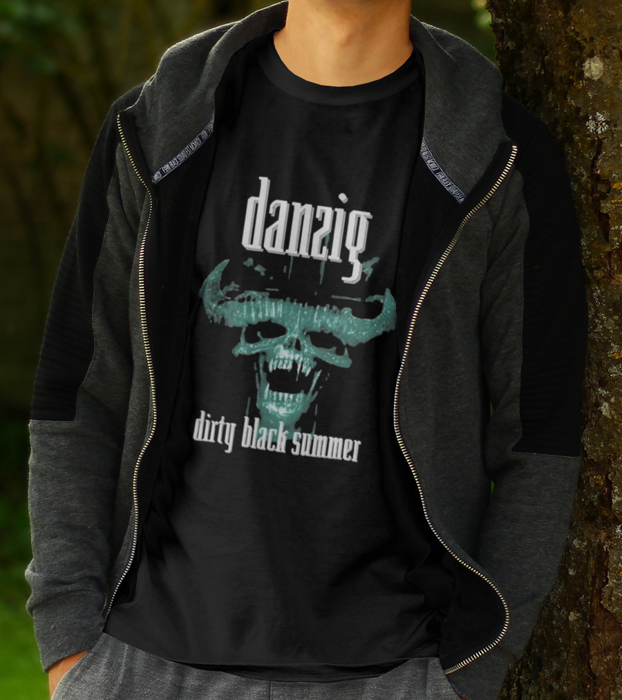 Danzig Dirty Black Summer Beyond Human Dirty T-Shirt