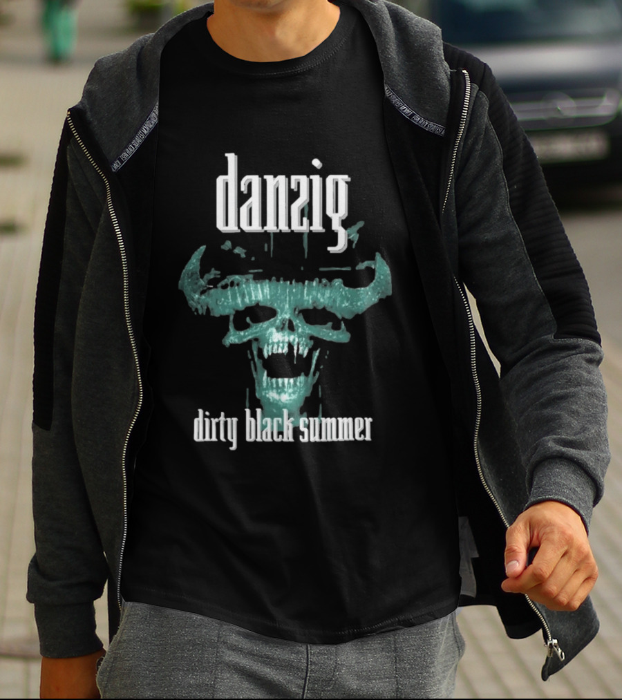 Danzig Dirty Black Summer Beyond Human Dirty T-Shirt