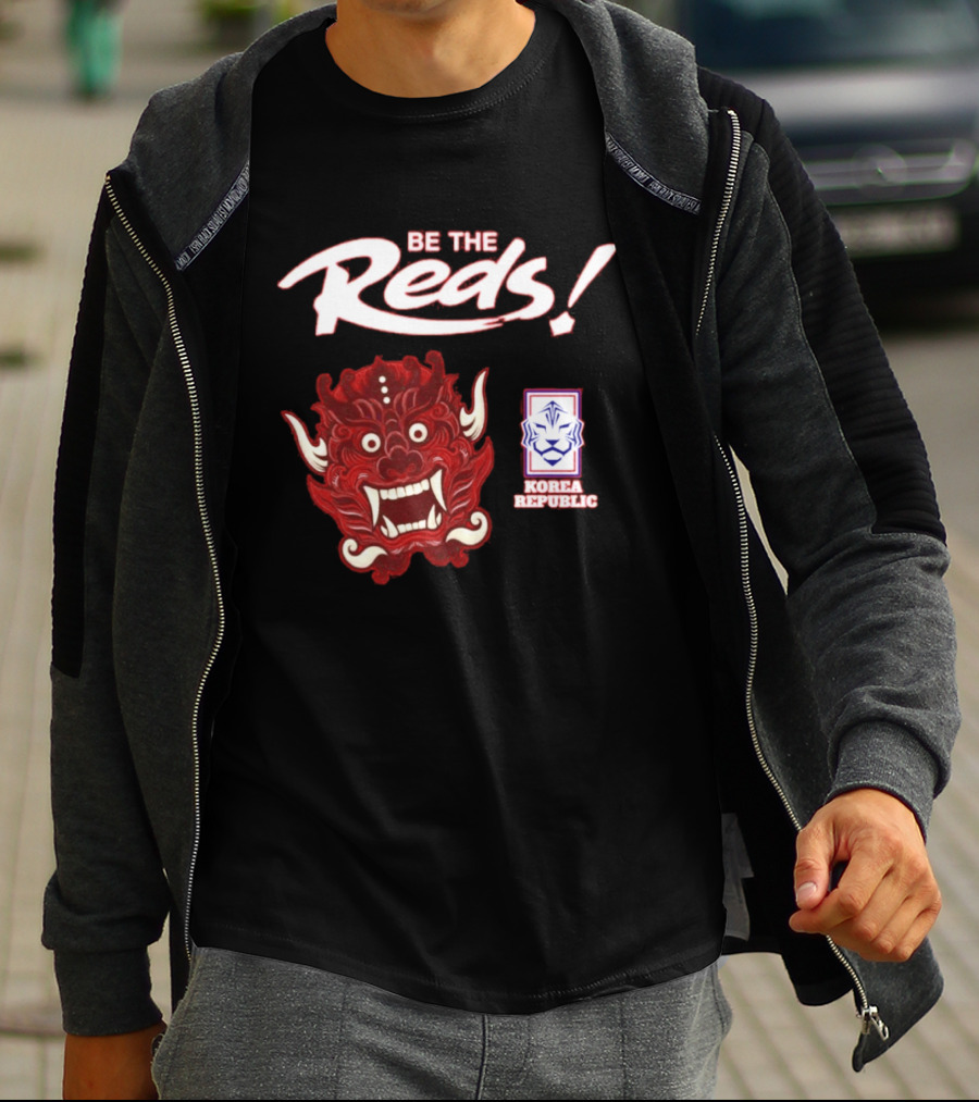 Korea Republic Be The Reds Taeguk Warriors Football Team T-Shirt