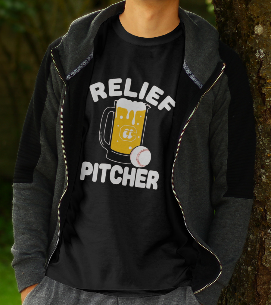 Chattanooga Lookouts Relief Pitcher Beer Baseball C T-Shirt
