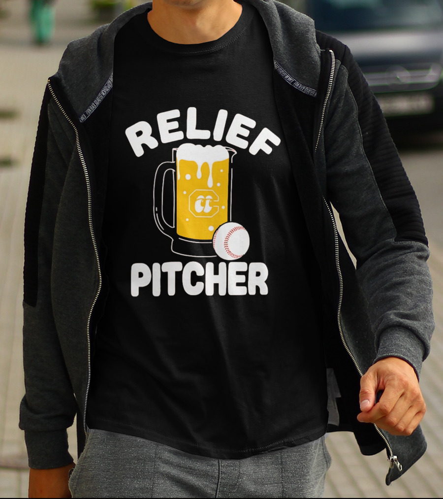 Chattanooga Lookouts Relief Pitcher Beer Baseball C T-Shirt