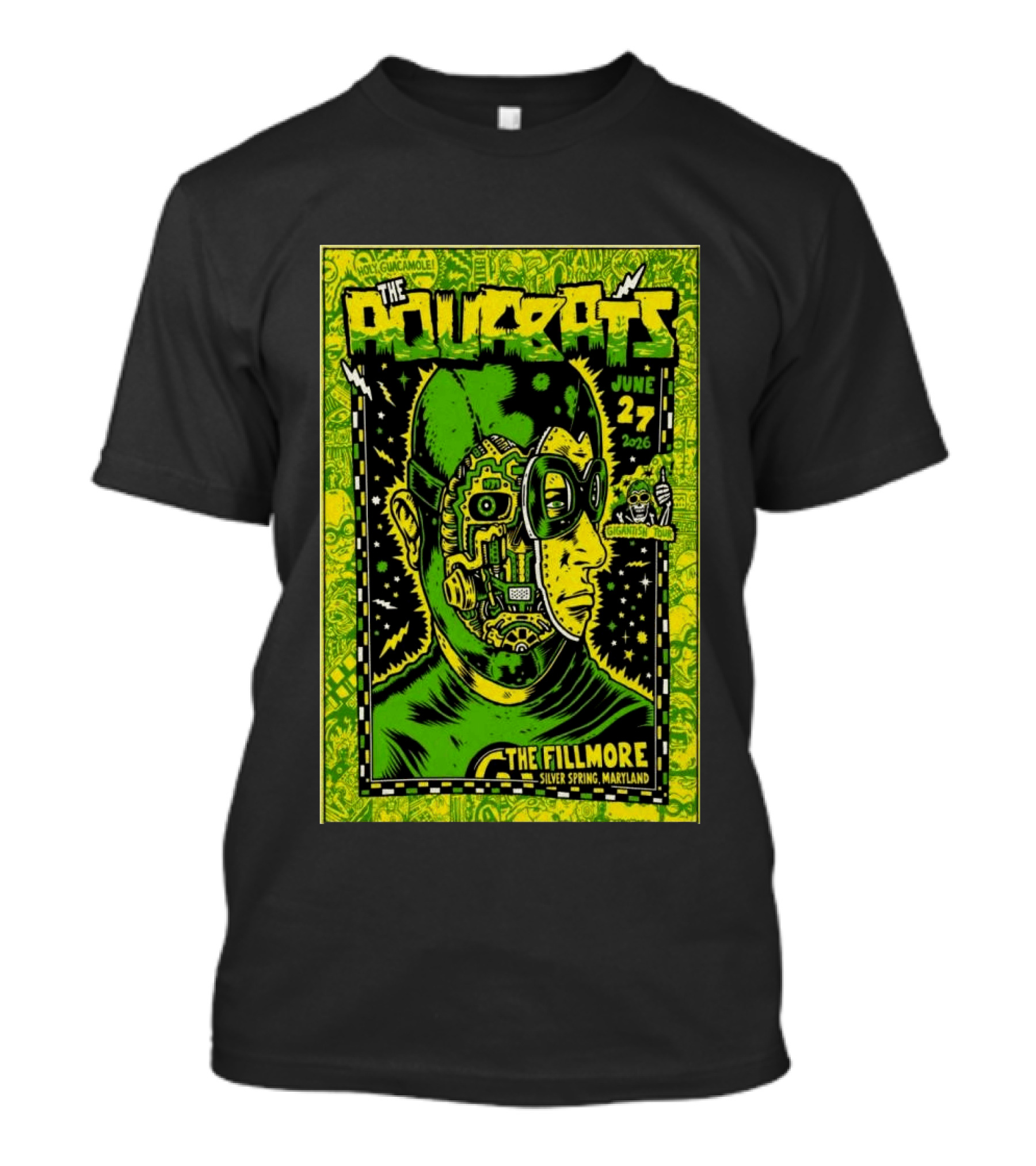 The Aquabats Holy Guacamole Tour Silver Spring June 27 2026 The Fillmore T-Shirt