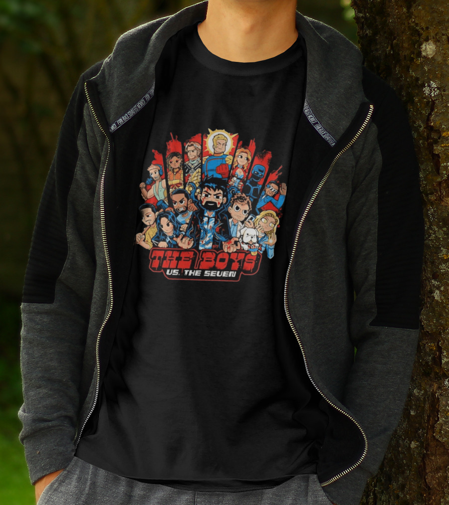 The Boys Vs The Seven Scott Pilgrim T-Shirt
