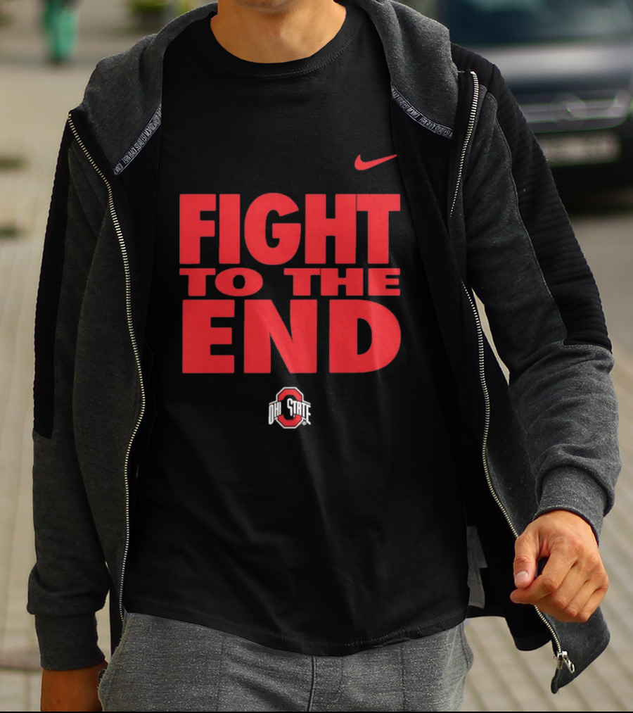 Ohio State Buckeyes Fight To The End Nike Sportswear T-Shirt