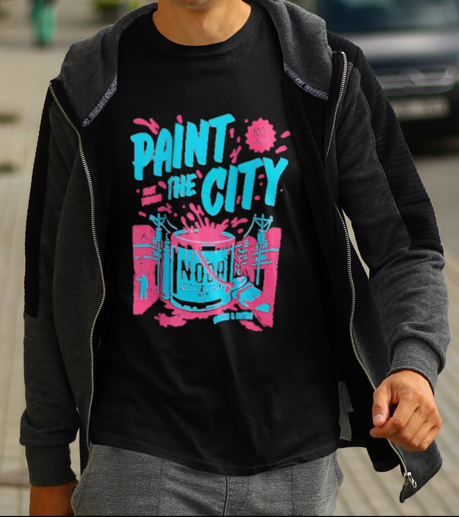 Paint The City Nola New Orleans Drew Orleans T-Shirt