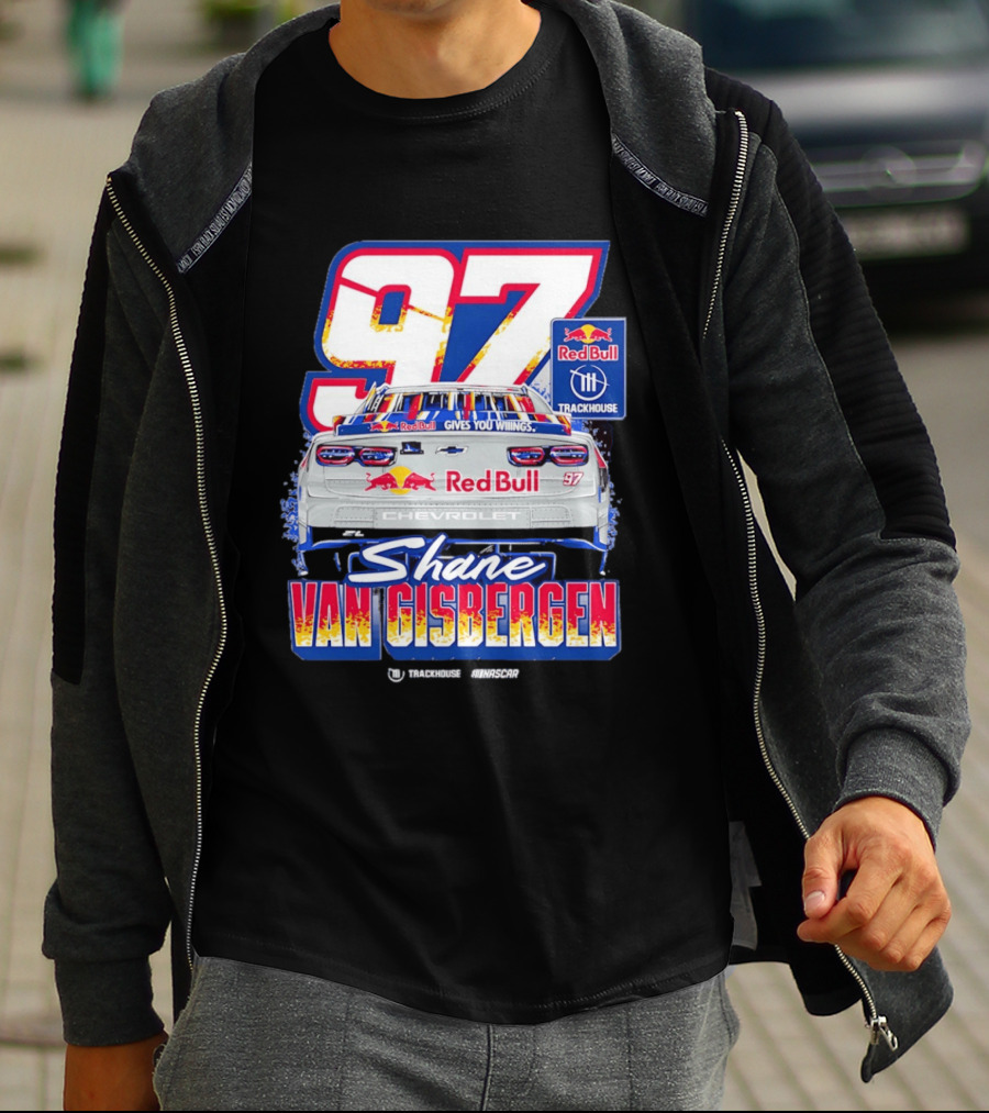 Shane Van Gisbergen 97 Red Bull Trackhouse NASCAR Chevrolet T-Shirt